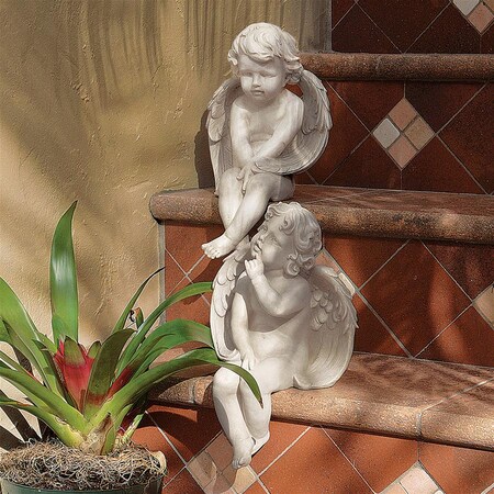 Design Toscano Angels of Meditation and Contemplation Sculptures JE9101261